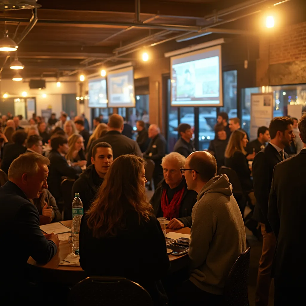 Evento de networking empresarial